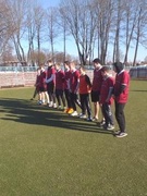 Товарищеский матч по футболу между учащимися и сотрудниками РОВД (17.03.2022)