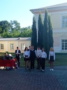Торжественная линейка, посвященная празднику Первого звонка