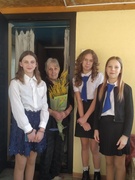 07.03.2025 Поздравление ветерана педагогического труда Жуковец А.П. С Международным Женским Днем