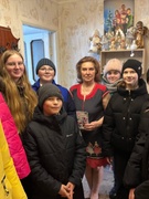 Поздравление ветеранов педагогического труда с 8 марта