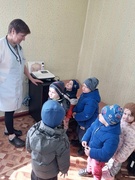 День здоровья. Посещение воспитанниками ФАПа д. Движки