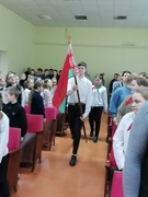 Торжественная линейка, приуроченная началу 3 четверти