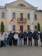 Сустрэча з мастаком Отчыкам А.У. на выставе "Знітаваная прастора" г.Мінск