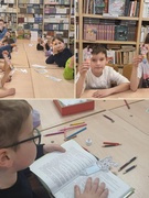 Ддя учащихся оздоровительного лагеря "Крепыш" ГУО "Средняя школа №3 г.Хойники" в школьной библиотеке состоялся мастер-класс по изготовлению закладок для книг.
