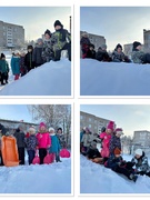 Наша дружная и весёлая прогулка