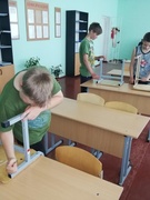 Звено по ремонту школьной мебели (фотоотчет)