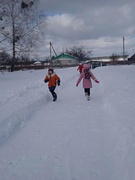 Зимние забавы. Игры на свежем воздухе