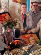 Поздравление с 98-летием ветерана Великой Отечественной войны ЕРМОЛЕНКО ДАВЫДА ДАНИЛОВИЧА