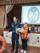 Встреча с представителем РОЧС "Безопасные каникулы"