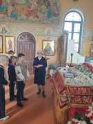 Посещение храма Преображения Господня