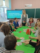Сегодняв трудовом коллективе состоялась  диалоговая плащадка в рамках Года благоустройства на тему: "Беларусь-страна единства"
