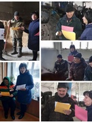 "Шаг на встречу" 05.01.2023 на мех.двор отделения "Хлупин" Агро "Лясковичи"