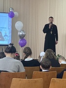 12 учащиеся Яхновец Иван и Венгура Никита приняли участие в олимпиаде по основам Православной культуры
