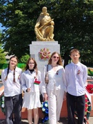 "Вахта памяти", уборка на братской могиле (01.07.2025)