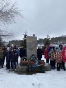 Экскурсия в сквер по ул. Гагарина к памятнику воинам-интернационалистам