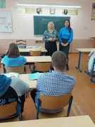 ☑️12.11.2024 для учащихся 11 класса прошла  профориентация с участием представителей ГУО "Мозырский государственный педагогической университет имени  И. П. Шамякина ???Присутствующим предоставлялась основная информация по предлагаемым специальностям, о