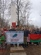 Благоустройство воинского захоронения в д.Маньковичи в рамках республиканской акции "Чтим и помним" 17.04.26г.