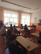 Встреча с работниками РОВД в рамках акции " Вместе за здоровое будущее"