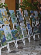 Выставка работ юных художников отделения изобразительного искусства