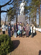 27.03.2021 Шестой школьный день. Трудовой десант "Обелиск" в рамках акции "Мы помним"