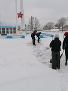 Трудовой десант,февраль 2022г.