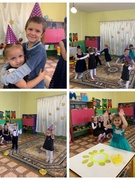 17.11.2023 Забава з дзецьмі рознаўзроставай групы «Віншуем восеньскіх імяніннікаў».
