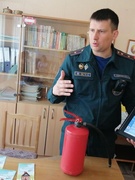 Встреча  с сотрудниками Витебского РОЧС