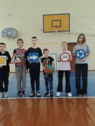 6-й школьный день эстафета "Дорожные старты"(14.02.2026)