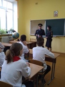 Встреча учащихся 7, 8 классов с представителями РОВД. Суббота, 24.05.2025