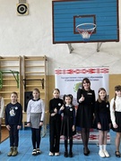 Торжественная линейка, посвященная началу 4 четверти