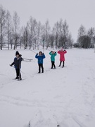 30.01.2021 Шестой школьный день. Спортивные развлечения "Мы мороза не боимся, мы играем, веселимся" (в рамках акции "Минщина спортивная. Зима")