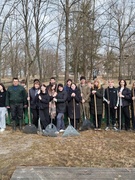 Наведение порядка у памятника "Жертвам фашизма"