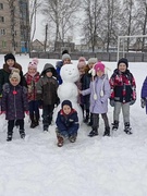 Зимний оздоровительный лагерь. Игры на свежем воздухе" Снежные архитекторы"