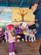РОЧС обучает детей безопасному поведению