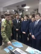 Учащиеся 10, 11 классов стали участниками профориентационной встречи  "Есть такая профессия - Родину защищать"