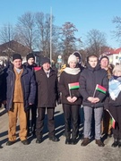 Участие ребят нашей школы в митинге, посвященному Дню памяти воинов-интернационалистов