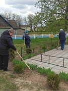 Уборка памятника 2021