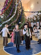 Новогодний утренник «Волшебные часы» для 1-6 классов.