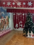 Оформление учреждения к Новому году.