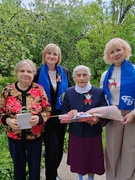 Поздравление Вайнблат М.Е. и Капуста Б.Л. с 80-летием Великой Победы.