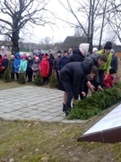 Митинг, посвященный 79-й годовщине освобождения Лельчицкого района от немецко-фашистских захватчиков