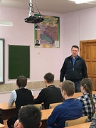 Встреча с воином-интернационалистом Жариным С.М.