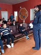 Встреча с инспектором ИДН Рыбалко Т.В.