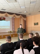 Профориентационная беседа с представителем БелГУТа