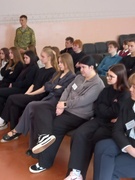 Профориентационная встреча с представителями пограничной службы