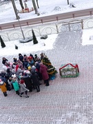 Новогодний квест "Волшебный сундучок Дедушки Мороза" с учащимися 2-ых классов