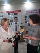 Зябровскую среднюю школу посетила делегация муниципального бюджетного общеобразовательного учреждения "Высоковская средняя школа" Рыбновского района Рязанской области.