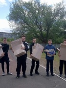 24.05.2025 -  участие в экологической акции «Бумажный клад» учащихся 8 «А» класса