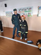 Фотоотчет встречи с работником МЧС Кравченко С.М.