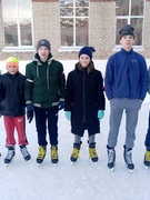 Веселые старты на коньках